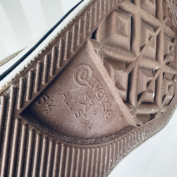 Converse All Stars Vintage Made in USA Low Top Sneakers in Gray - Picture 6 of 10